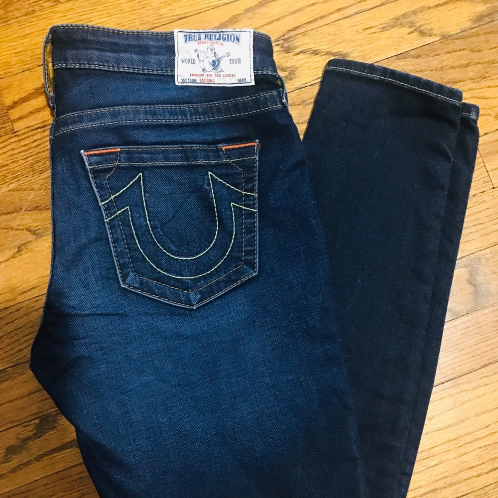 TRUE RELIGION LEGGING JEANS